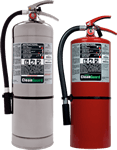 clean agent fire extinguishers